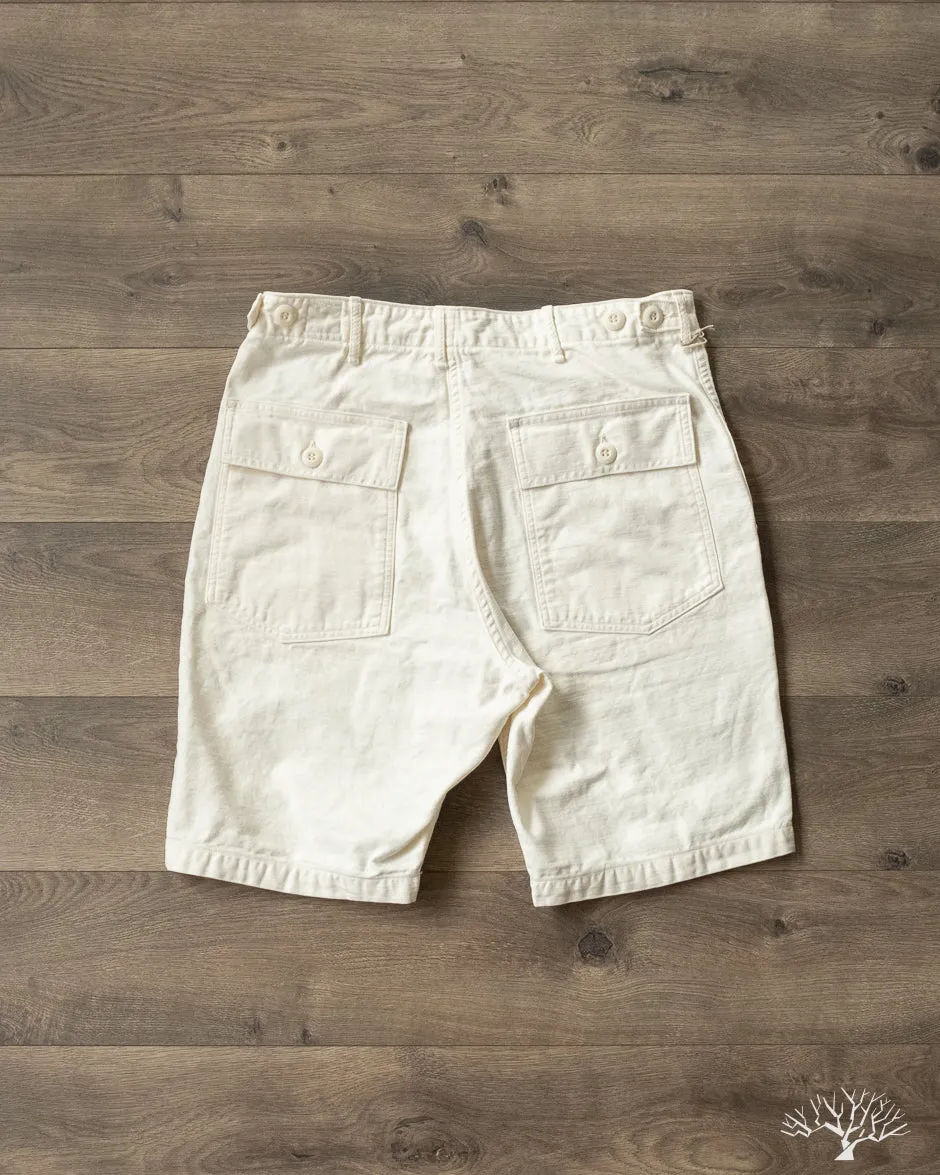 Fatigue Shorts - Ecru