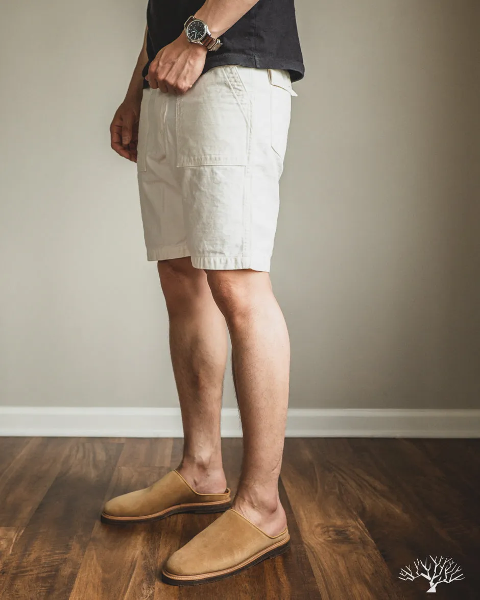 Fatigue Shorts - Ecru