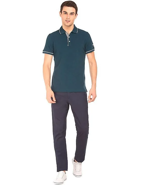 Gant Heathered Pique Polo Shirt