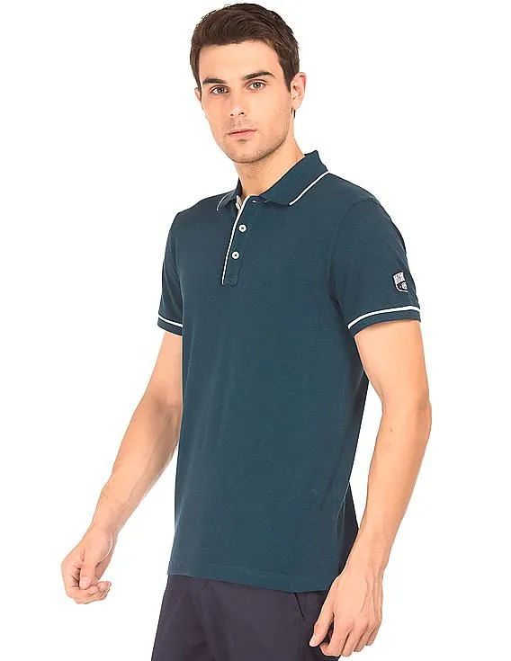 Gant Heathered Pique Polo Shirt