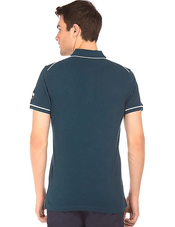 Gant Heathered Pique Polo Shirt