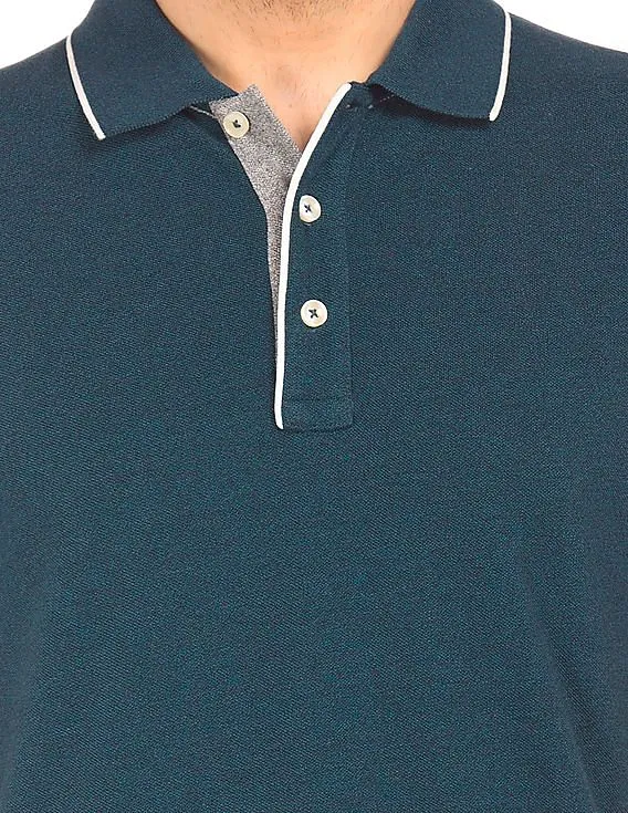 Gant Heathered Pique Polo Shirt