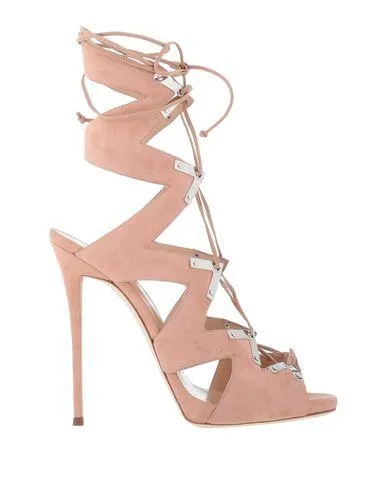 Giuseppe Zanotti Women Sandals Pale pink 6 UK