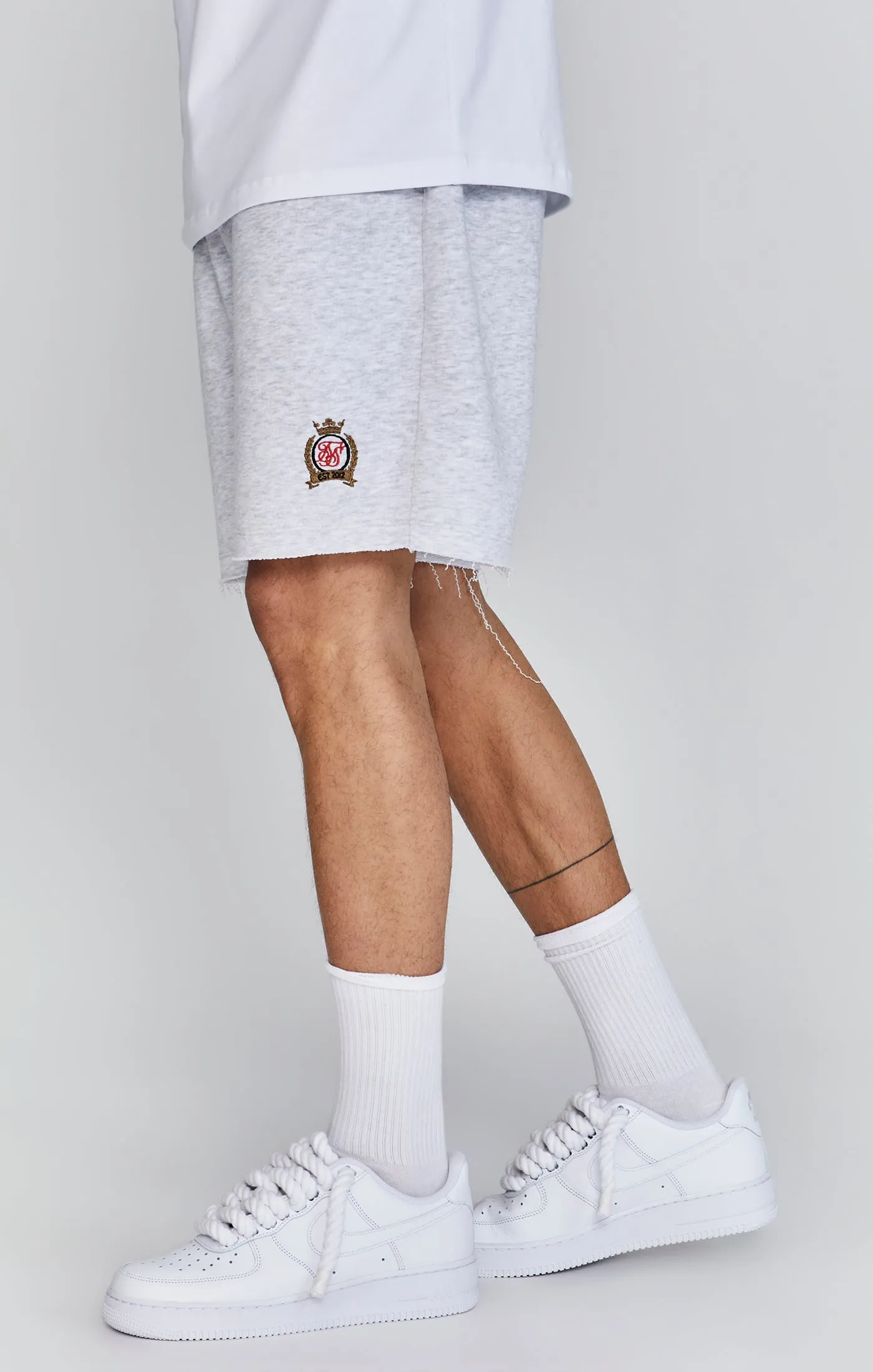 Grey Marl Shorts