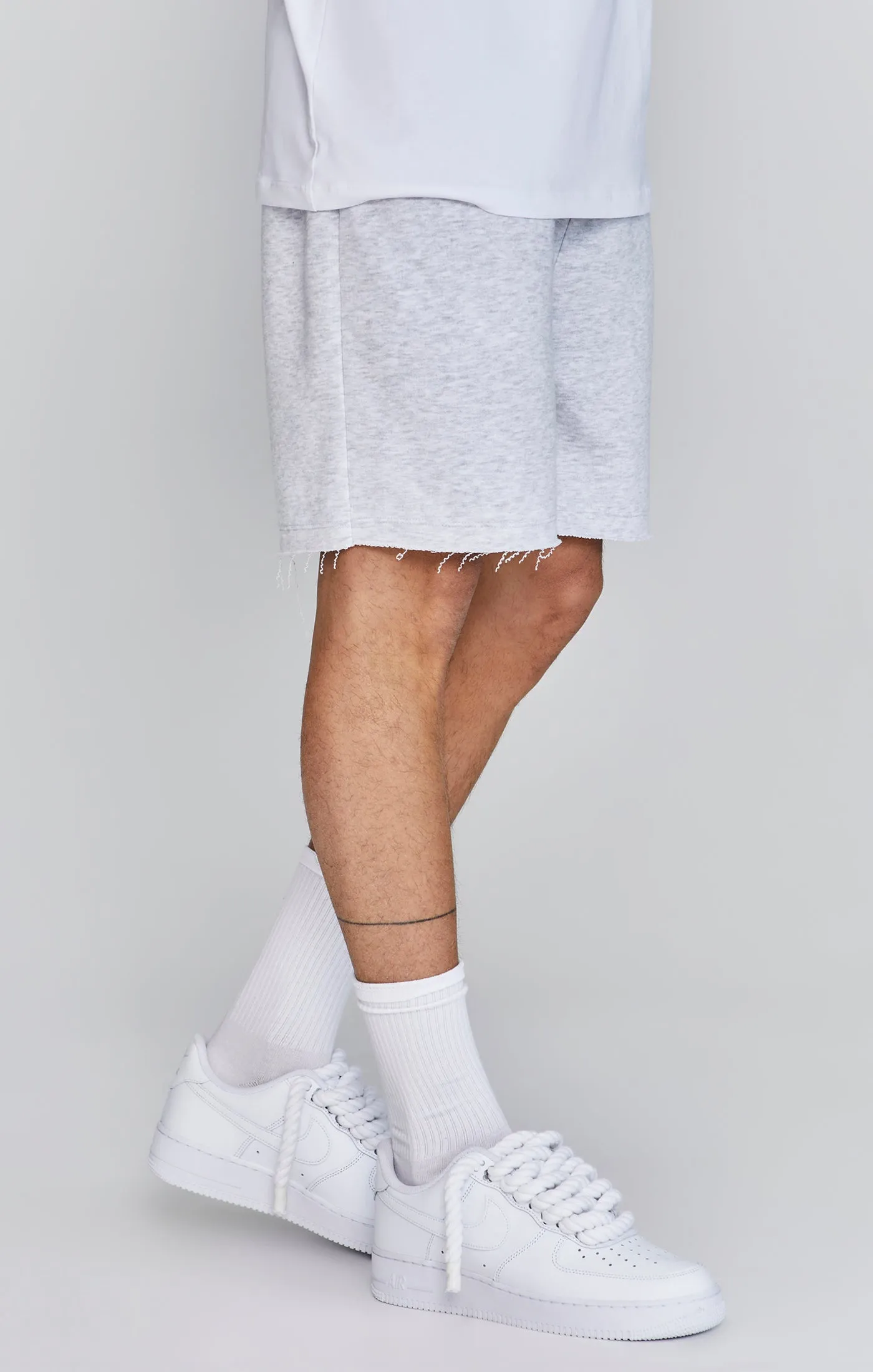 Grey Marl Shorts