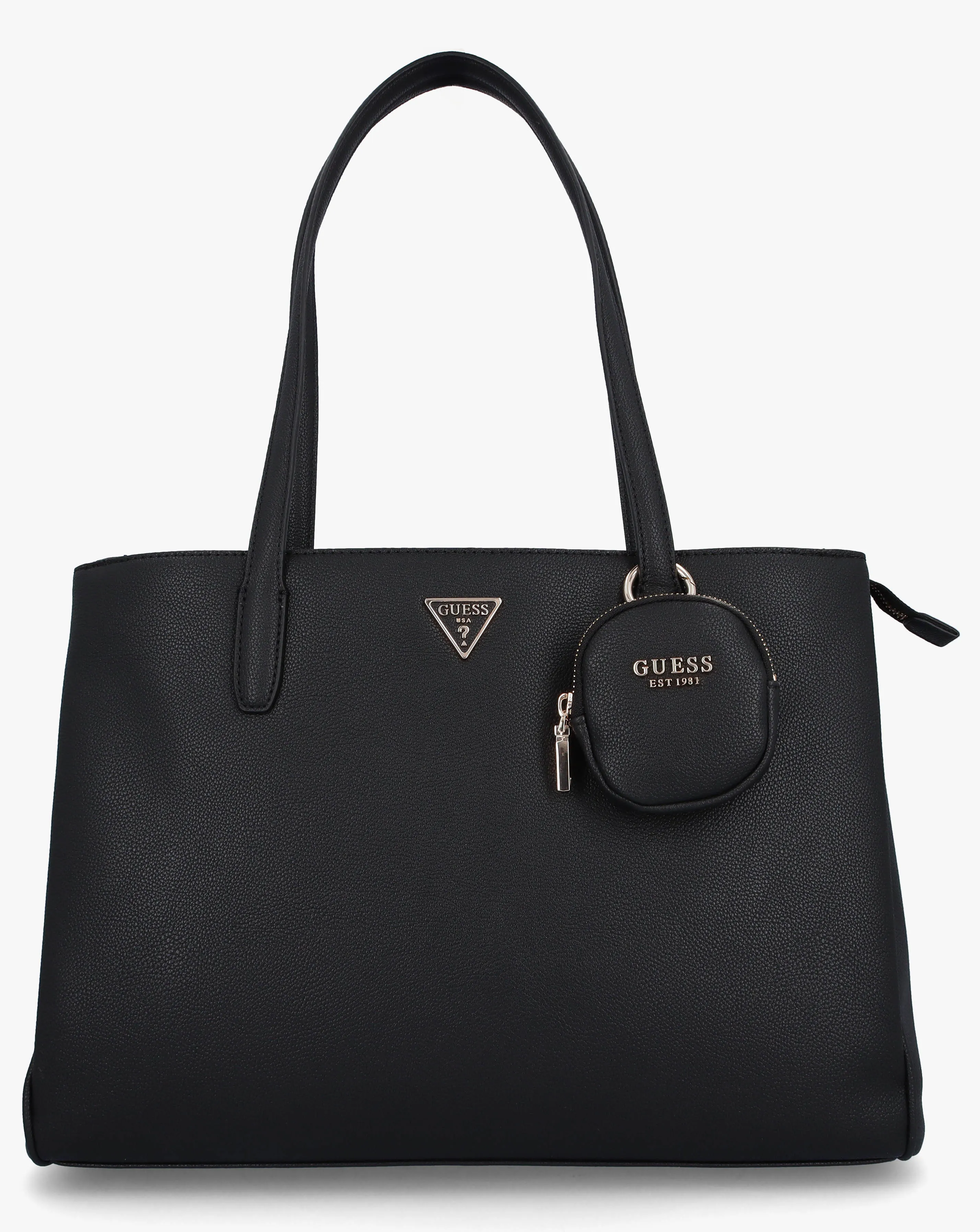 Guess Power Play Black Tech Tote Bag