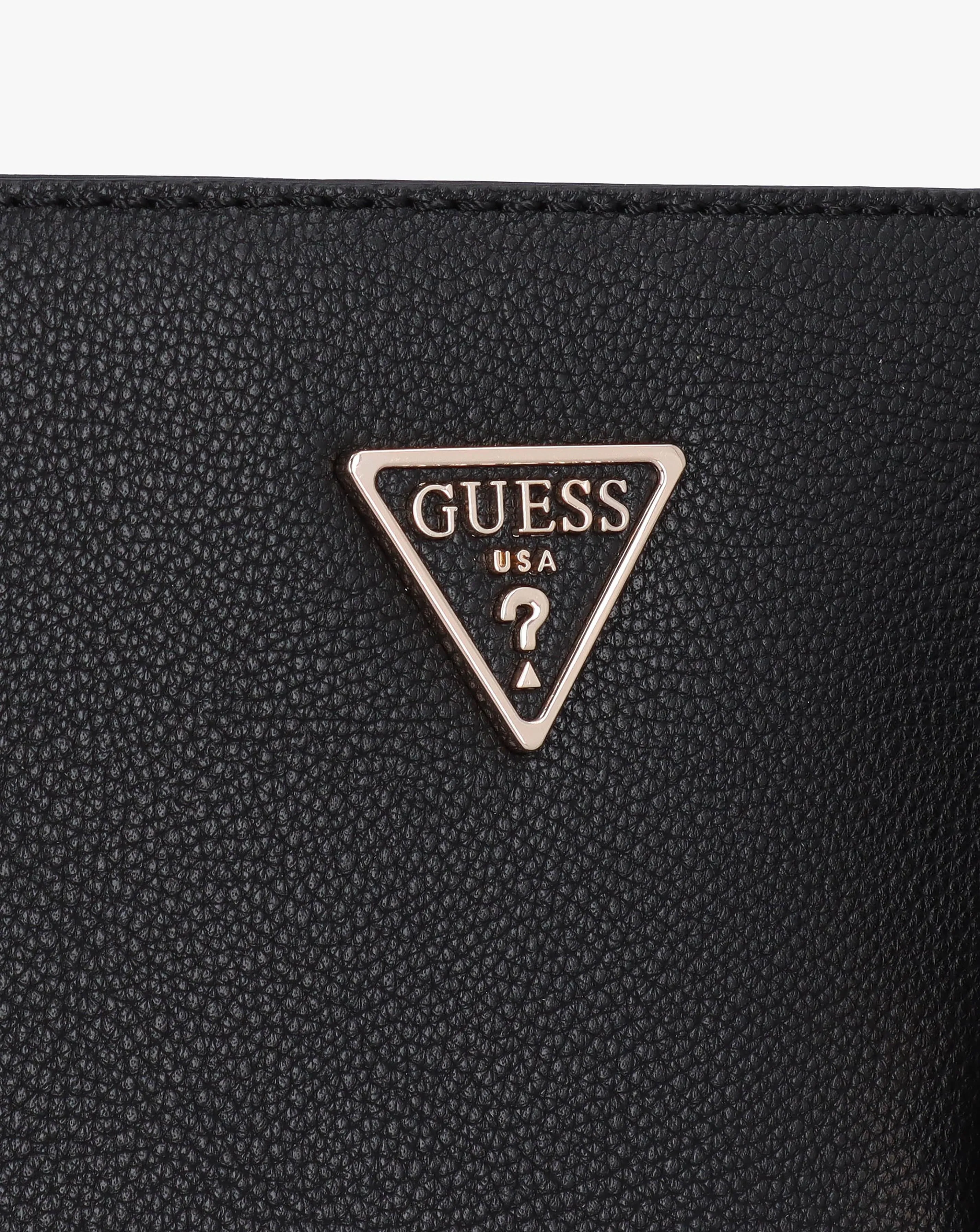 Guess Power Play Black Tech Tote Bag