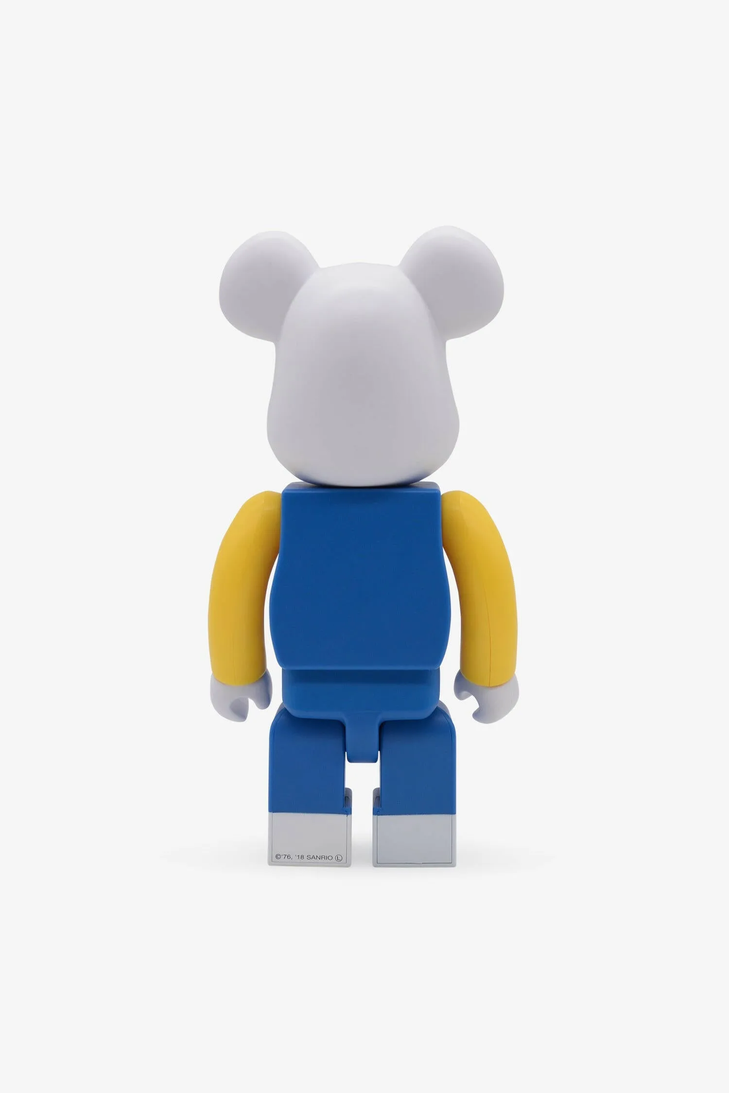 Hello Kitty Blue Overall Be@rbrick 400%