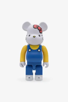 Hello Kitty Blue Overall Be@rbrick 400%