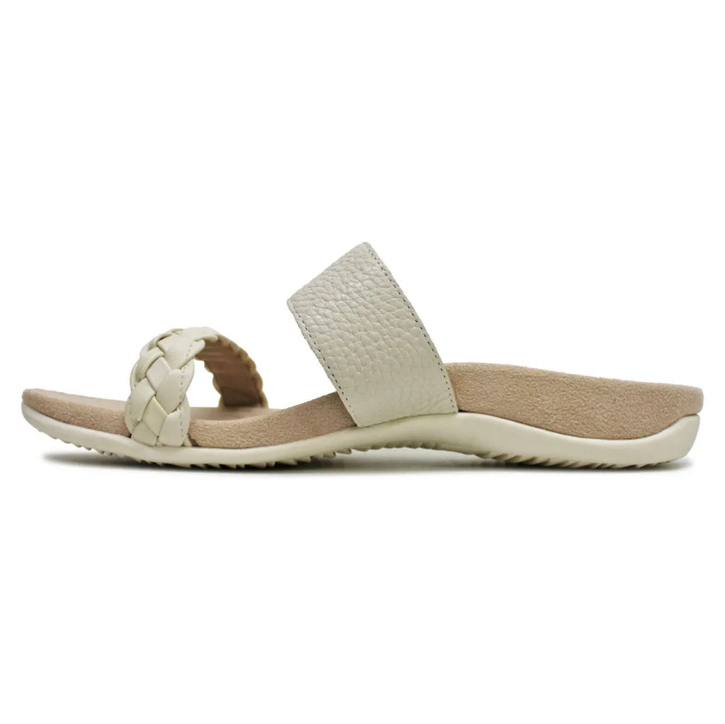 Jeanne Leather Women's Slides Sandals