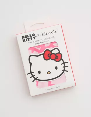 Kitsch Hello Kitty Satin Pillowcase-