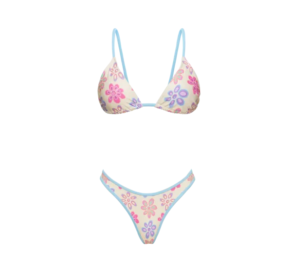 Kuta Bikini - Yellow/Pink/Blue