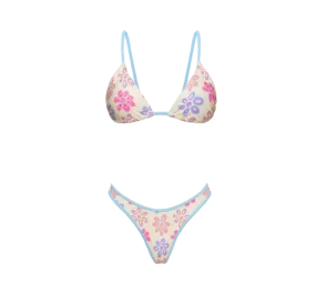 Kuta Bikini - Yellow/Pink/Blue