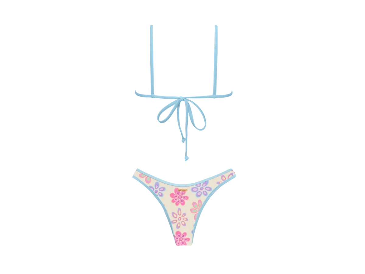 Kuta Bikini - Yellow/Pink/Blue