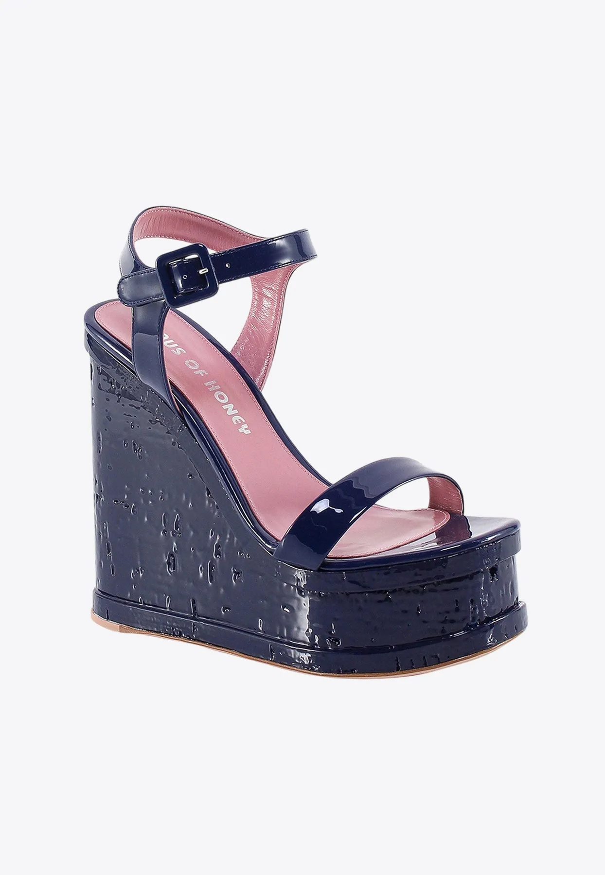 Lacquer Doll 95 Jolene Leather Platform Sandals