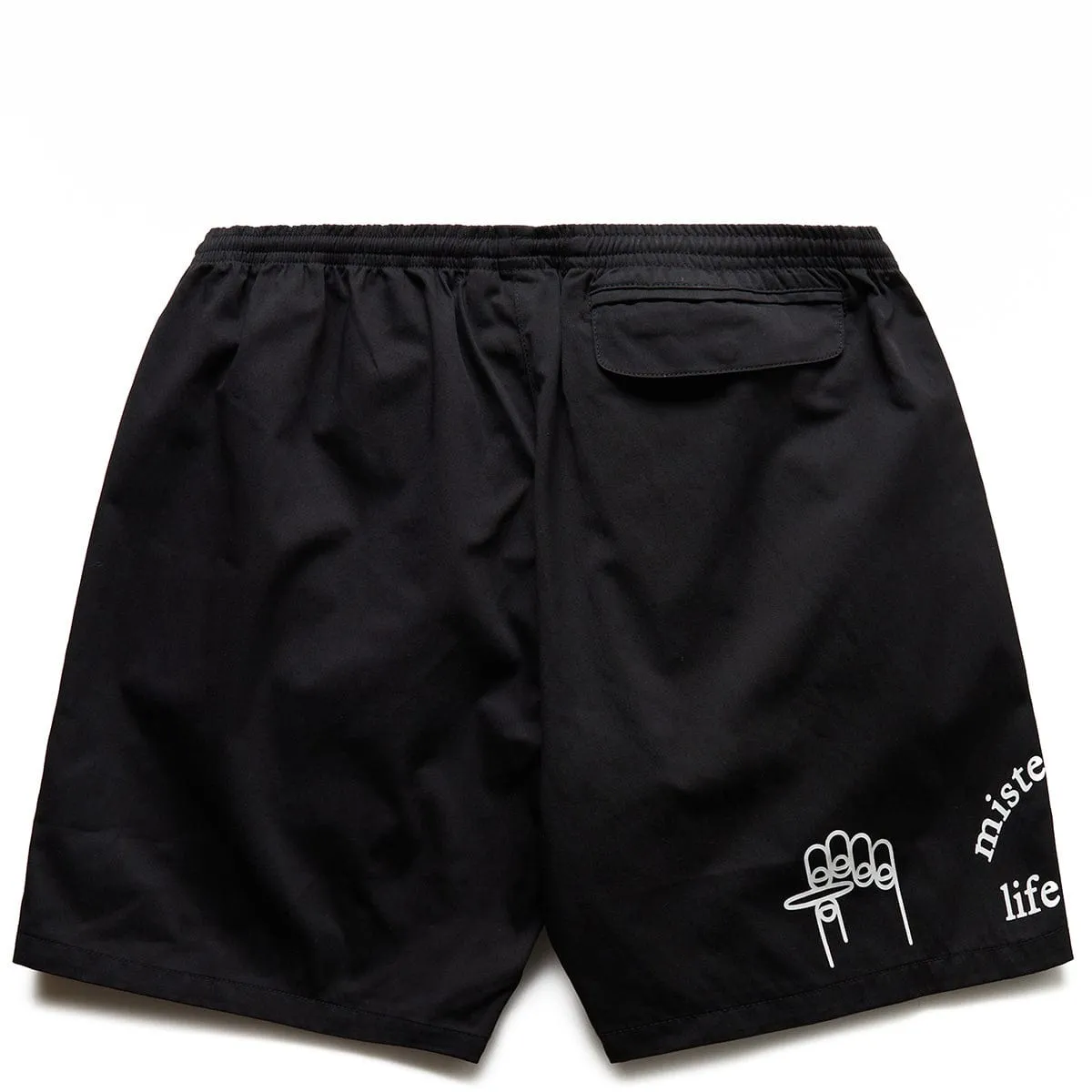 LAND SHORTS BLACK | Bodega