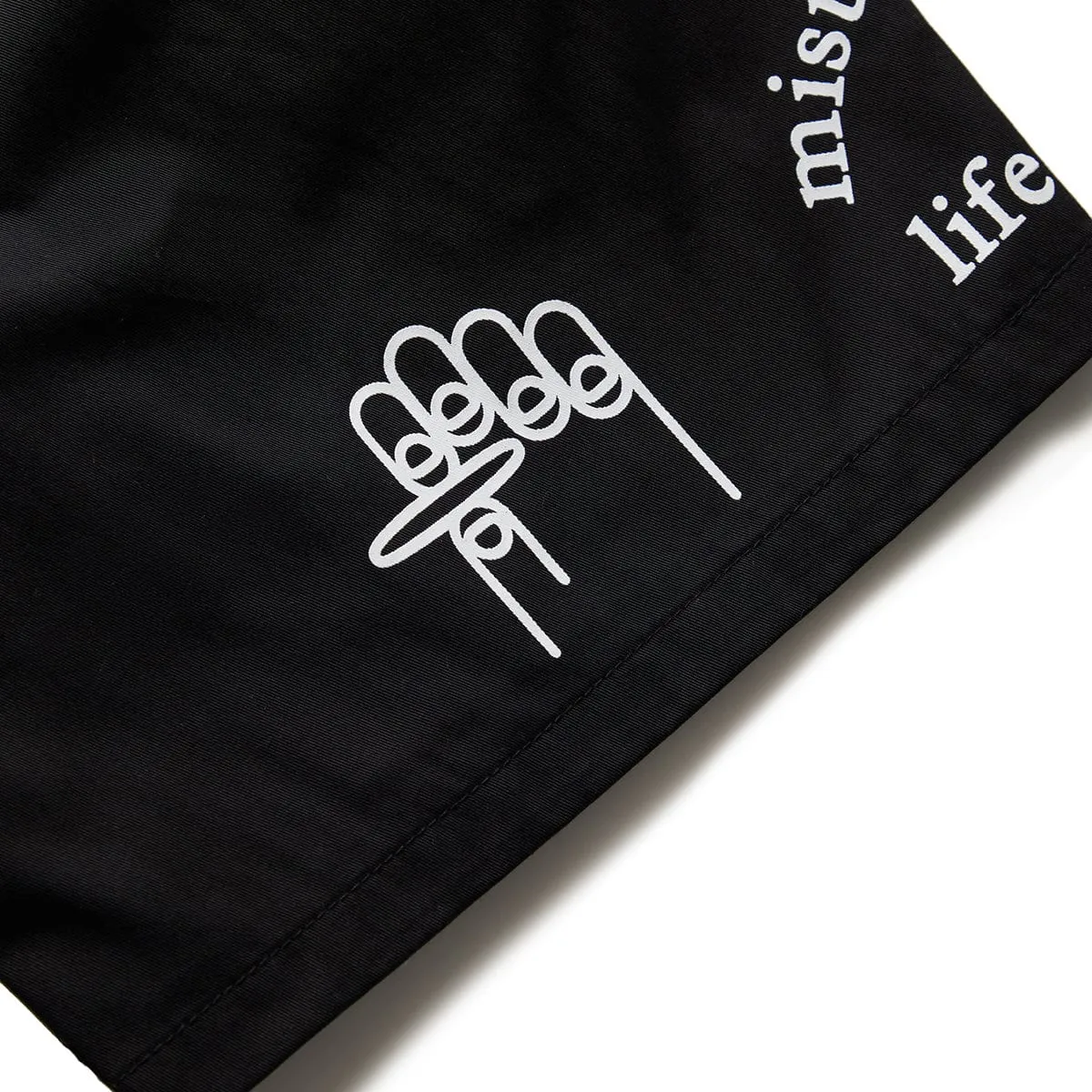 LAND SHORTS BLACK | Bodega