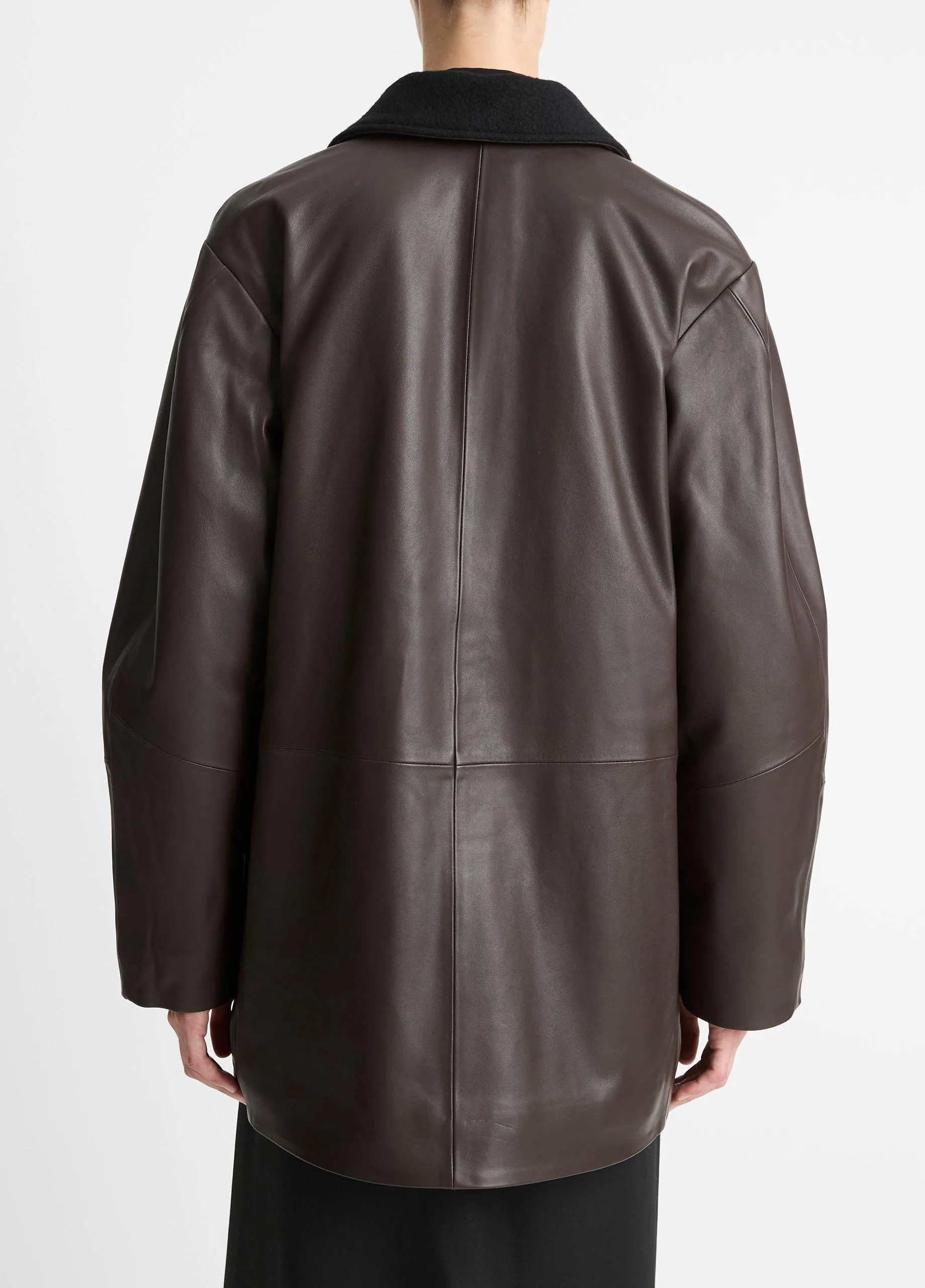 Leather Utility Jacket