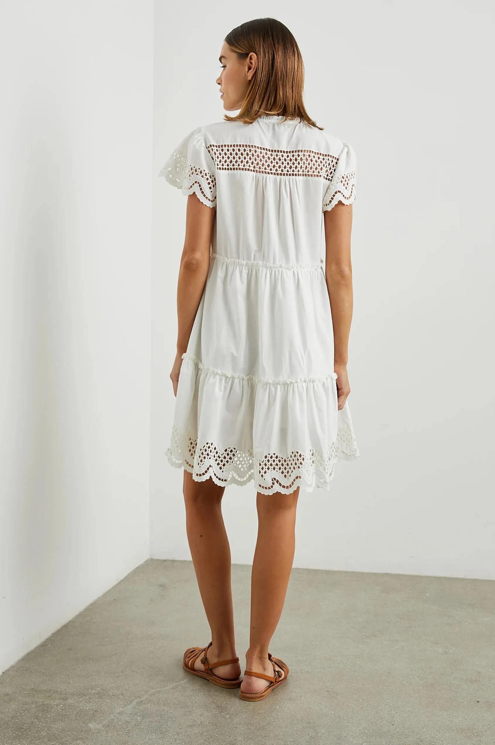 Lettie Dress - White