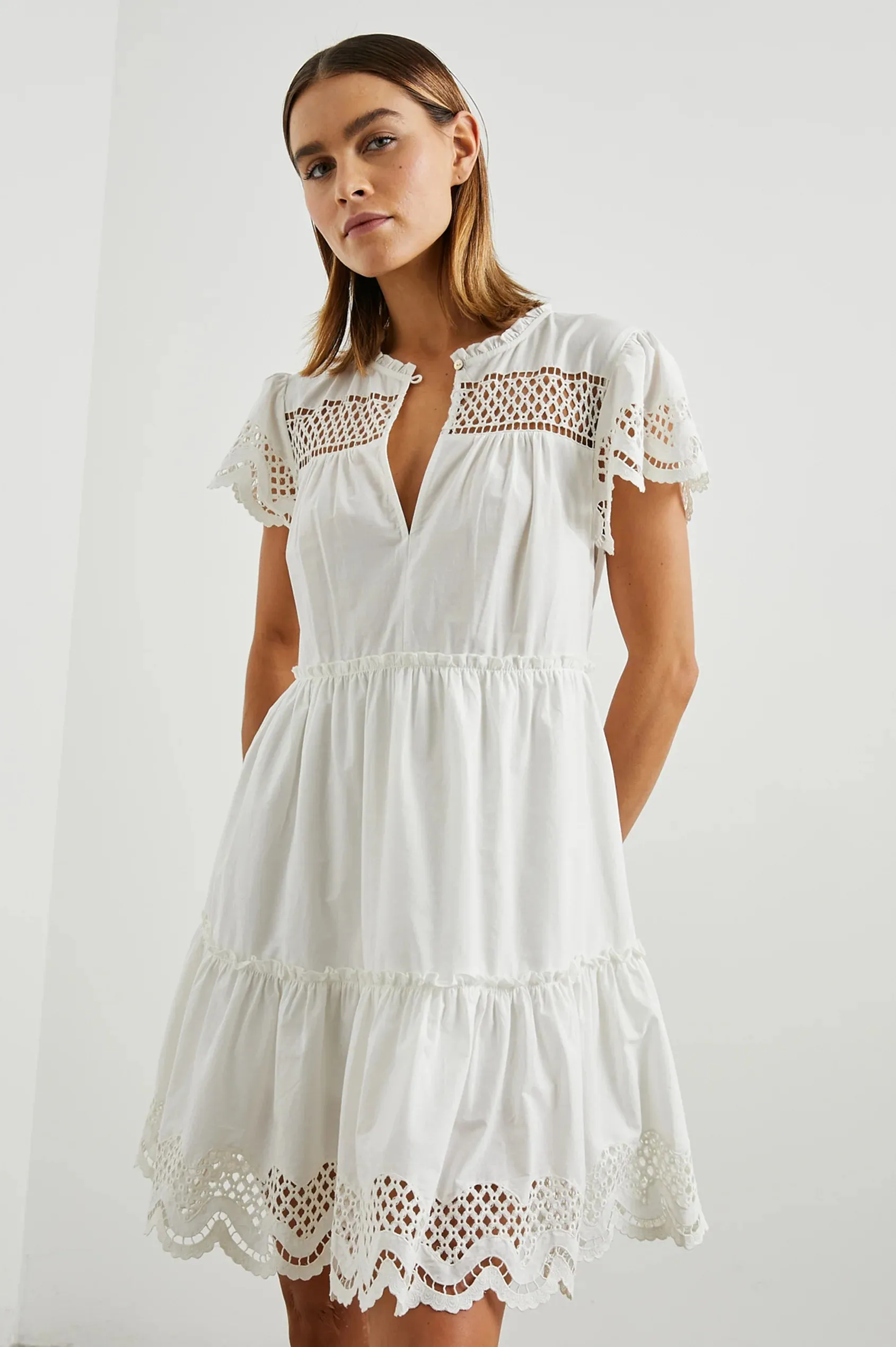 Lettie Dress - White