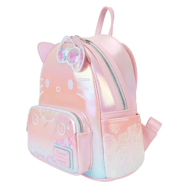 Loungefly x Hello Kitty 50th Anniversary Clear And Cute Cosplay Mini Backpack