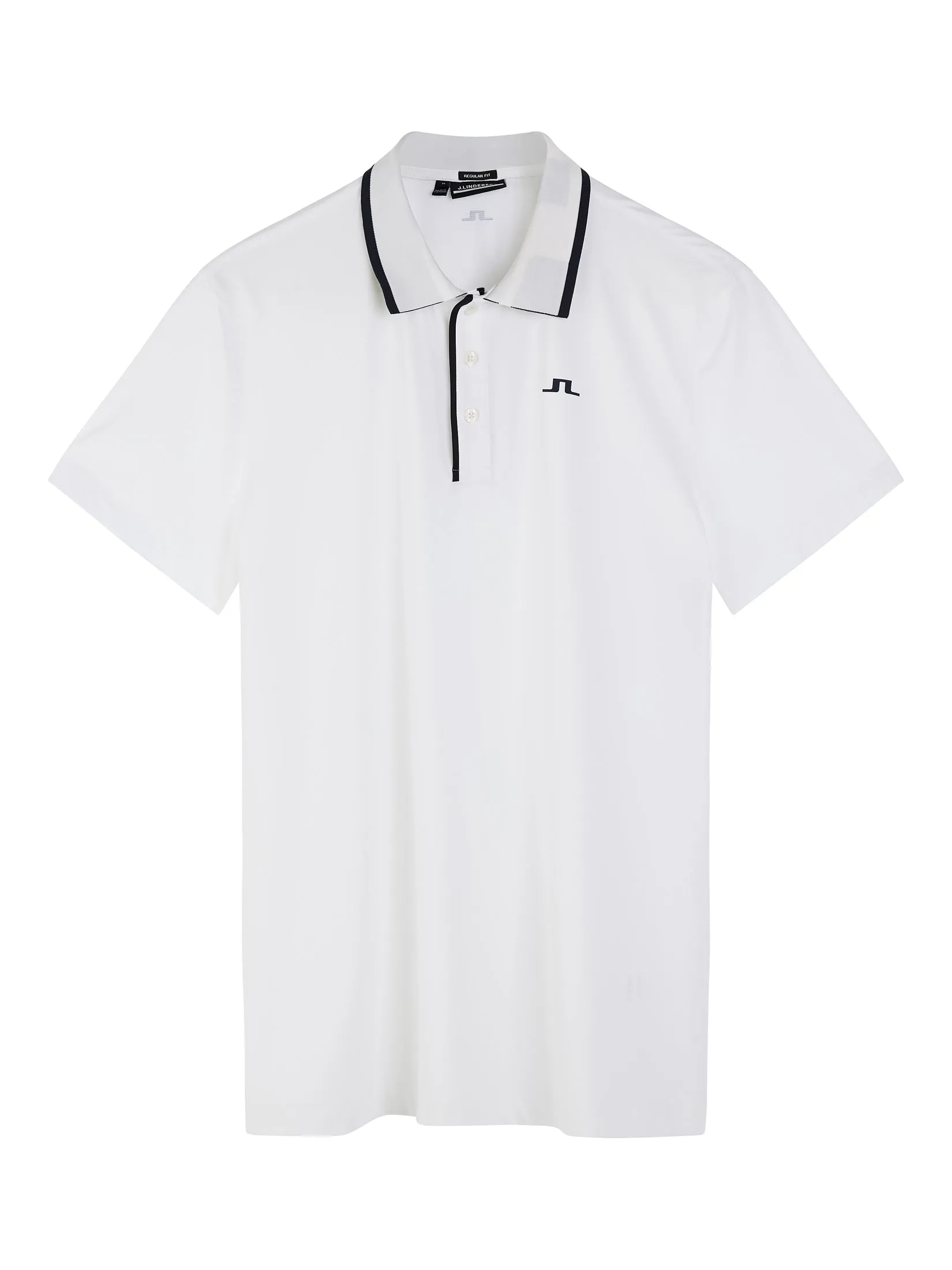 Luca Regular Fit Polo / White