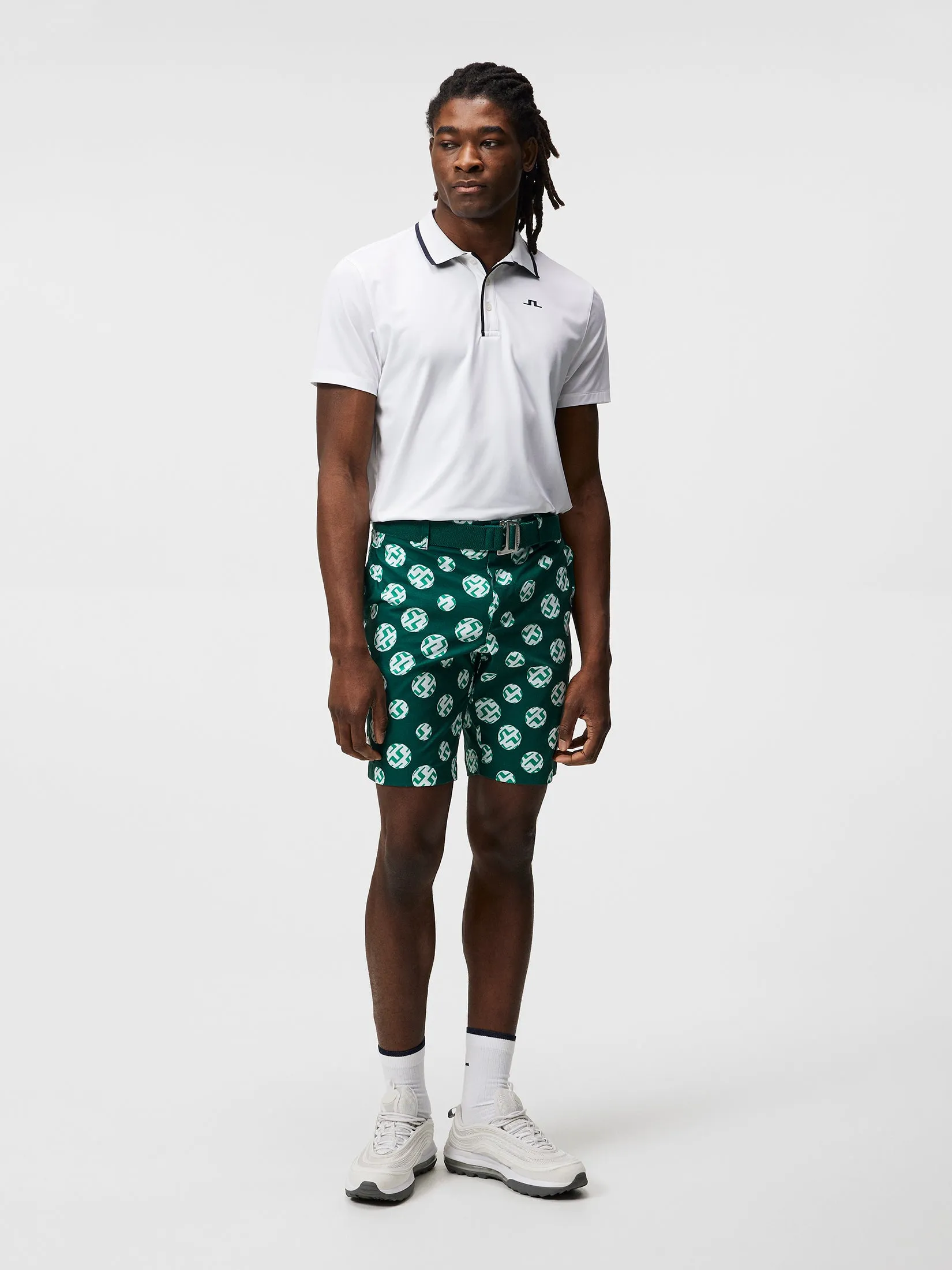 Luca Regular Fit Polo / White