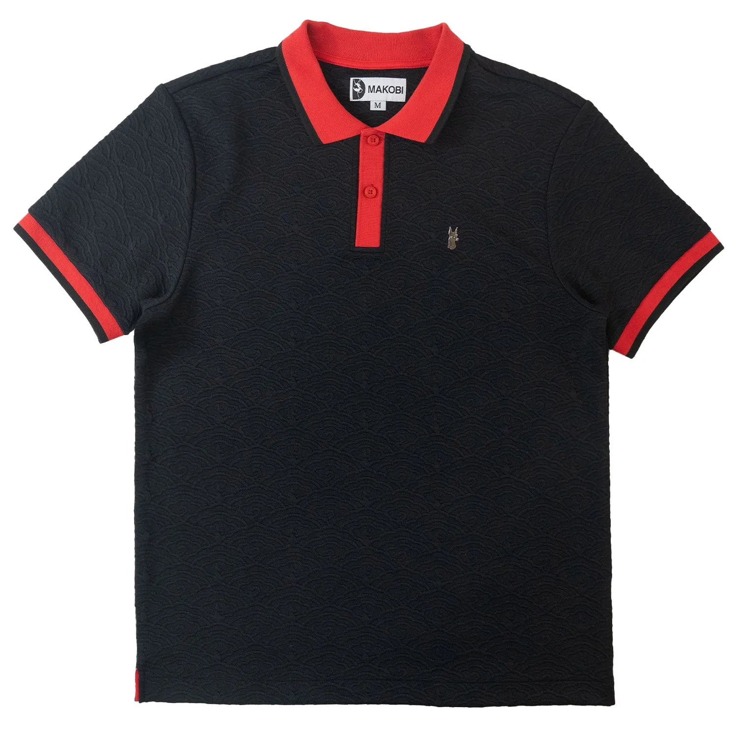 M384 Bellagio Knit Polo - Black