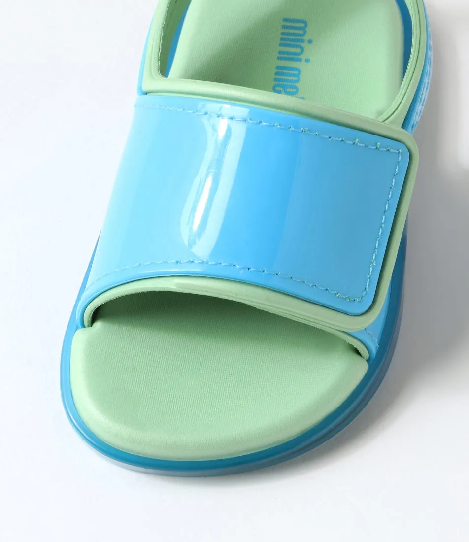 MELISSA Brave Pre Blue Green Pvc Sandals