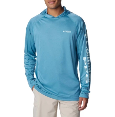 Men's Columbia Terminal Tackle Heather Hoodie Long Sleeve Hooded T-Shirt