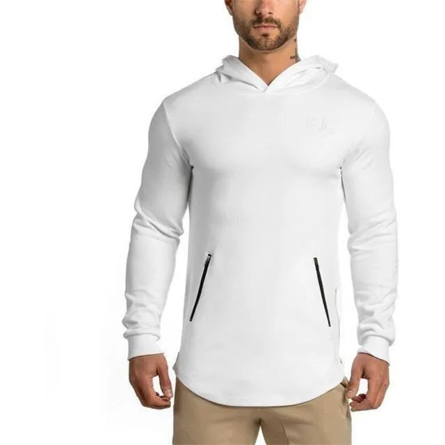 Mens Cotton Gym-Hoodie