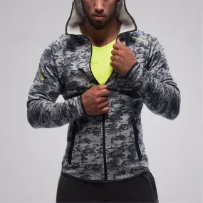 Men's Gym Shark Muscle Fit Hoodie