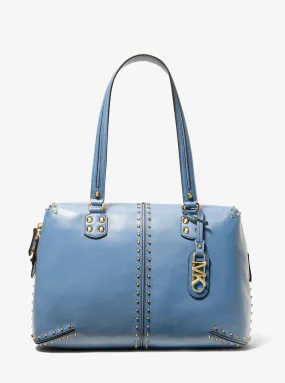 MICHAEL MICHAEL KORS Astor large studded leather tote bag -                         -                     -                