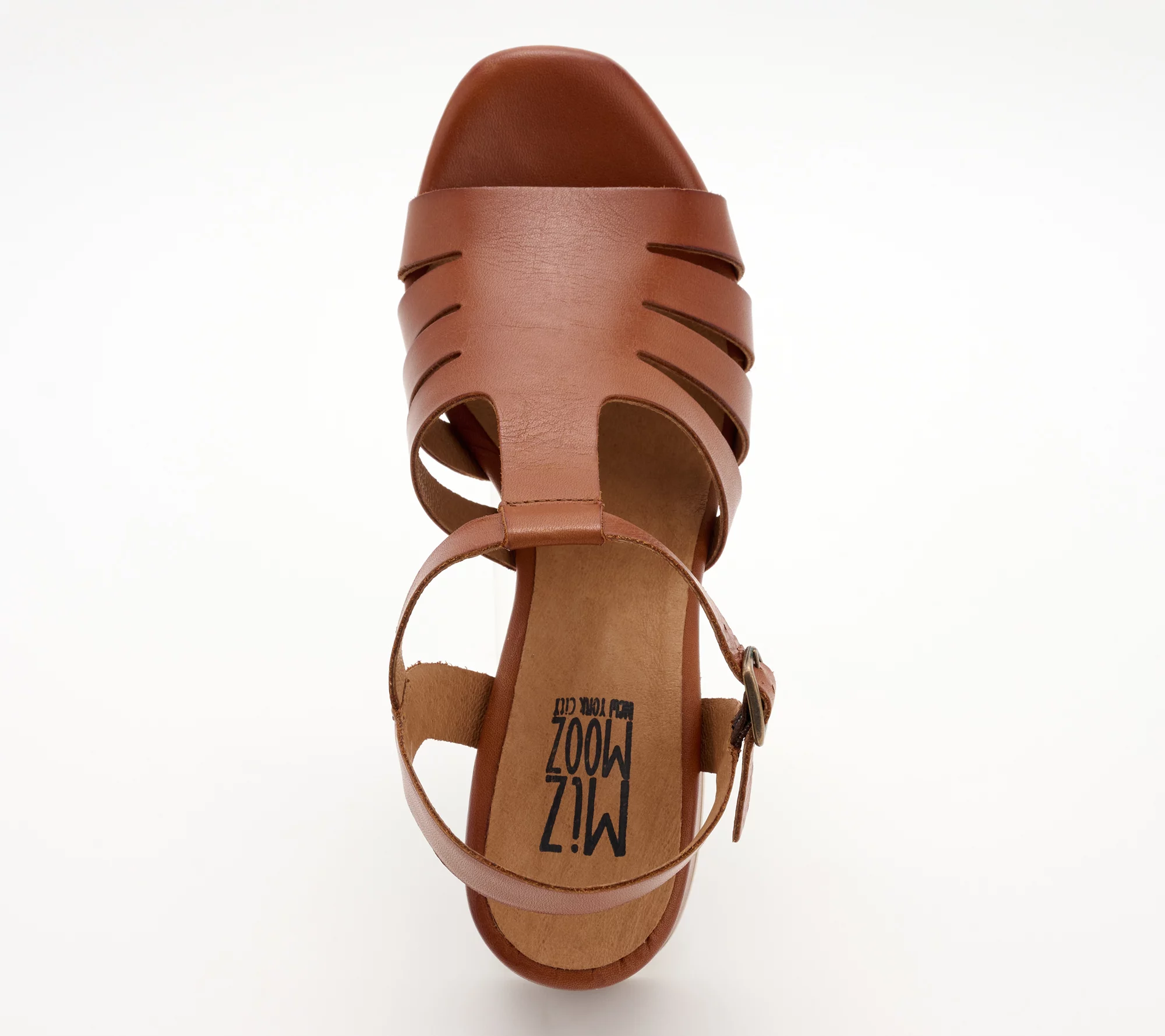 Miz Mooz Leather Fisherman Heeled Sandals - Boardwalk