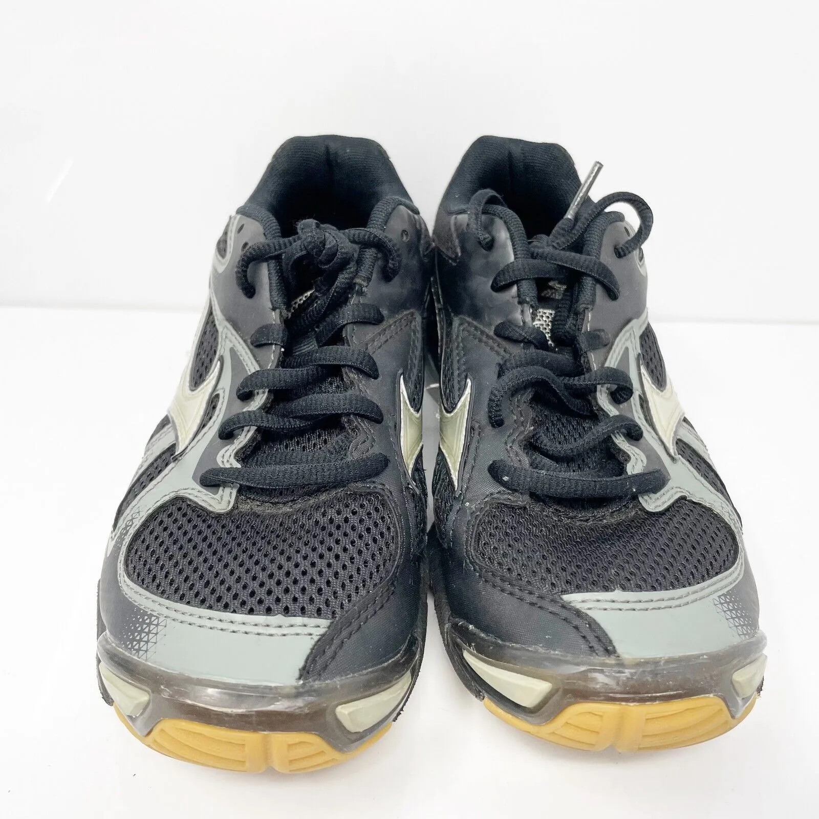 Mizuno Womens Wave Bolt 5 430204 9073 Black Running Shoes Sneakers Size 6.5