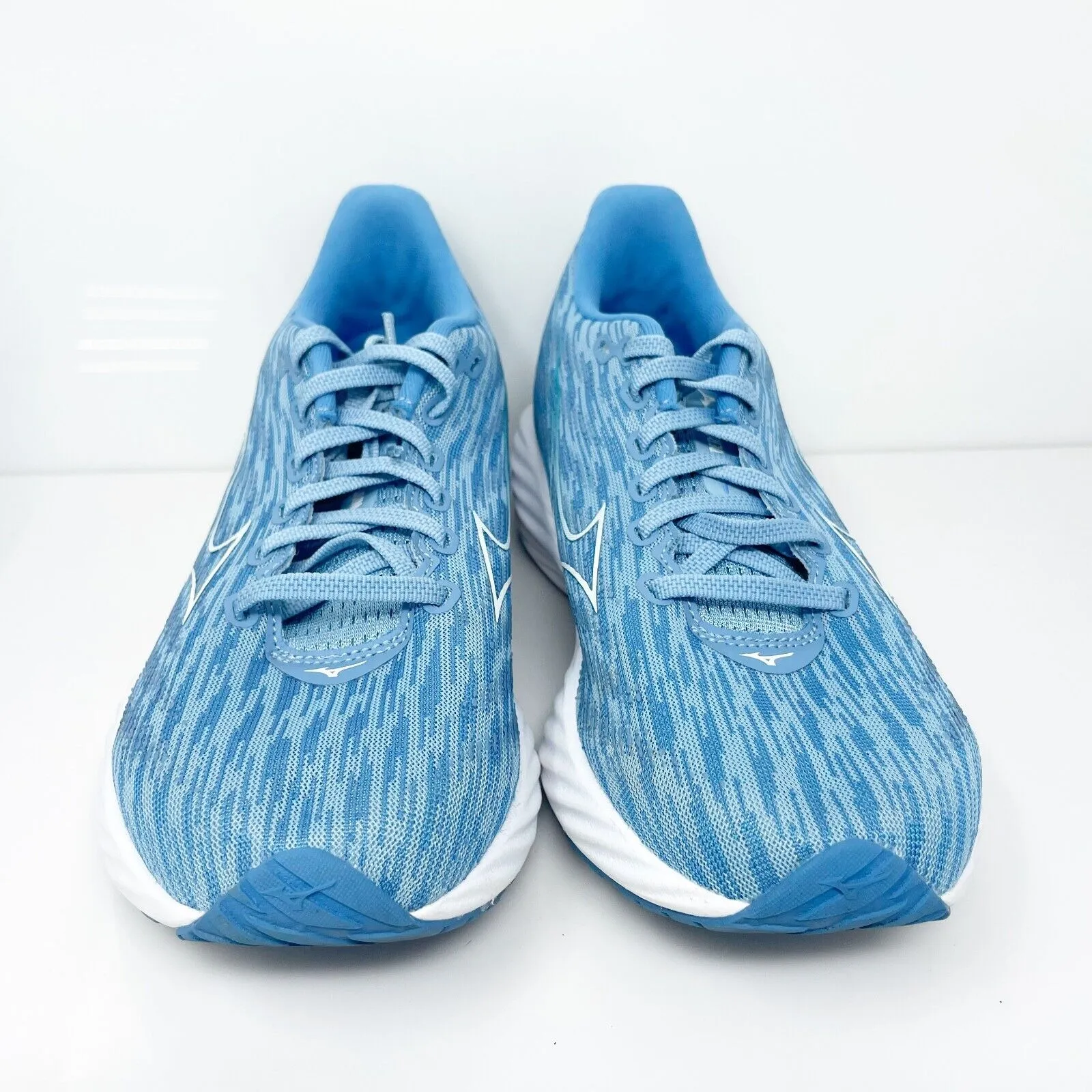 Mizuno Womens Wave Rider 28 411457 GL00 Blue Running Shoes Sneakers Size 8.5