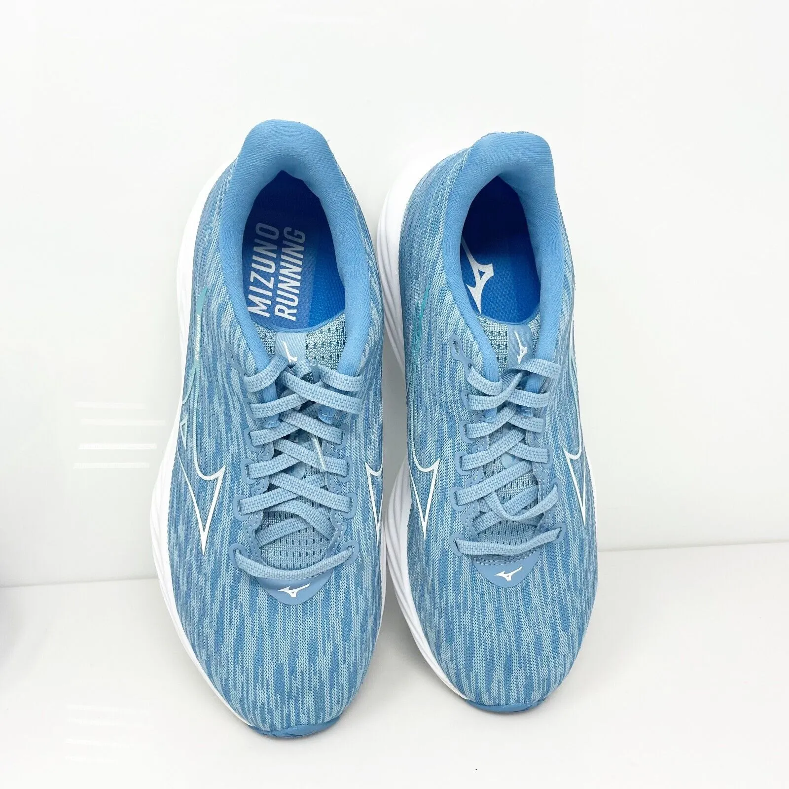 Mizuno Womens Wave Rider 28 411457 GL00 Blue Running Shoes Sneakers Size 8.5