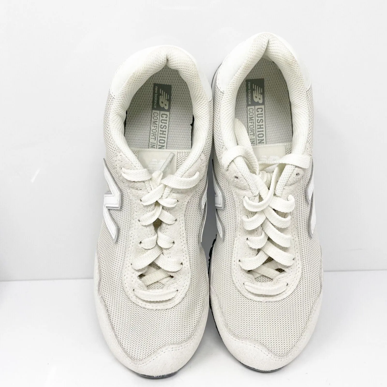 New Balance Unisex 515 WL515WHT White Running Shoes Sneakers Size M 7 W 8.5 B