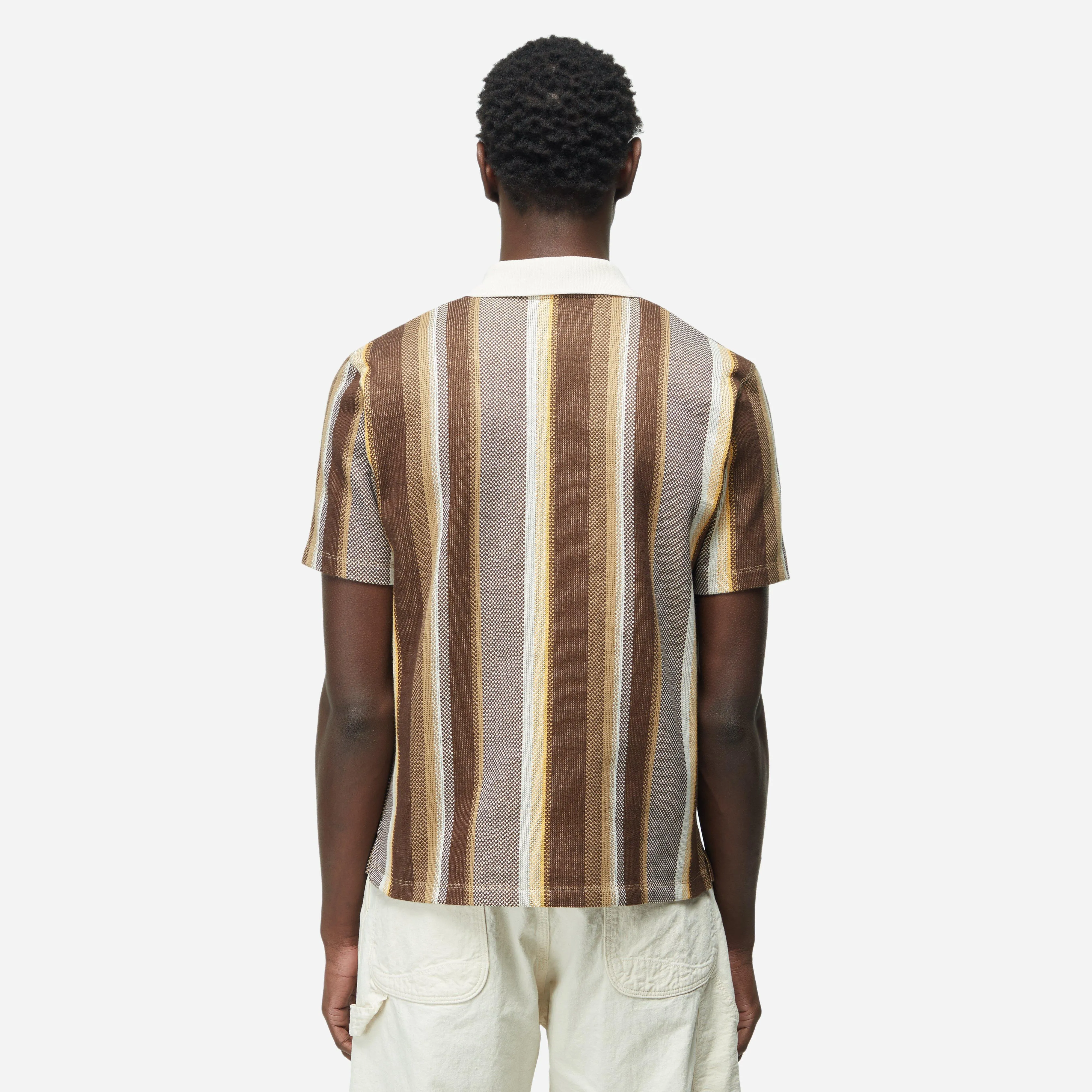 Nicholas Daley SS Stripe Polo