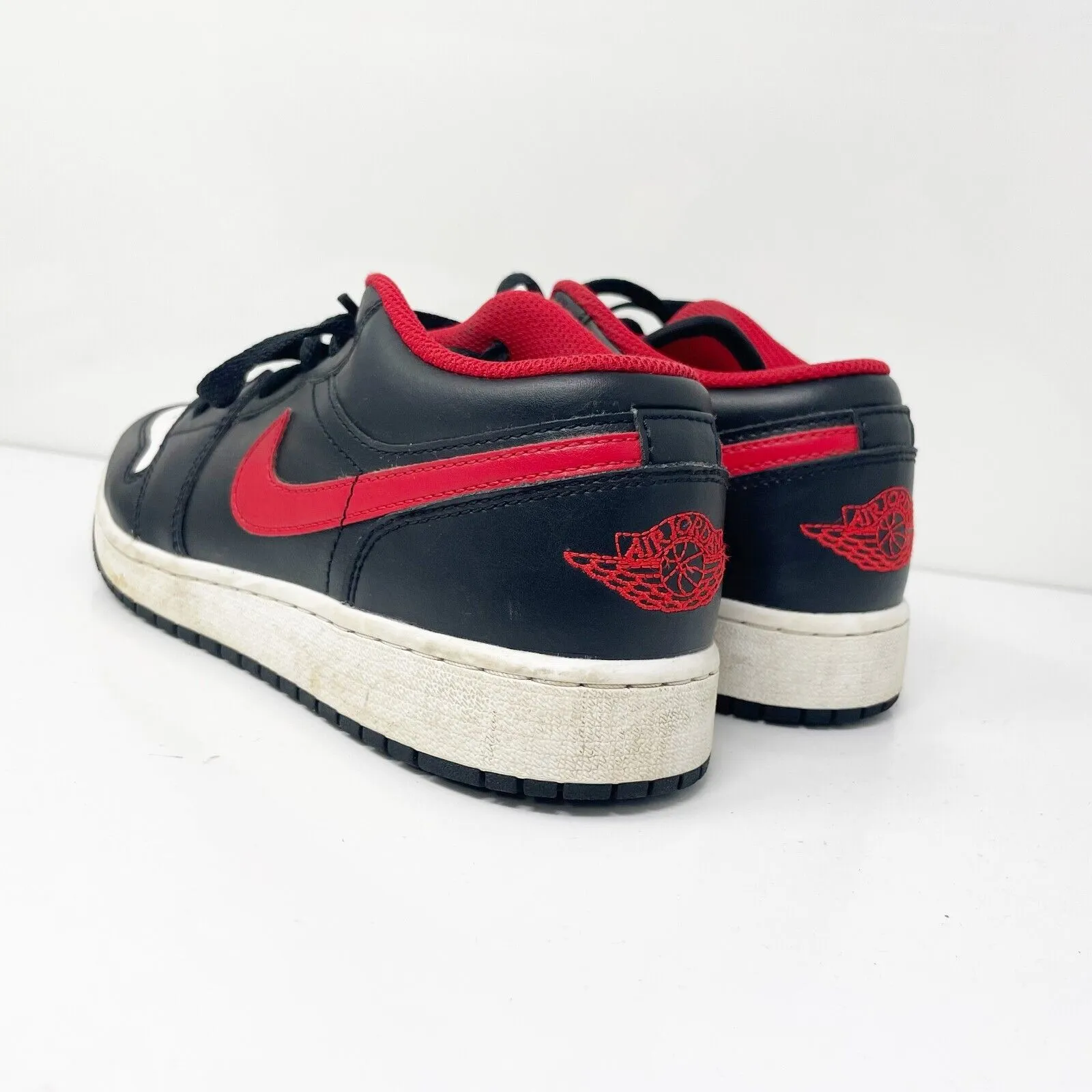 Nike Boys Air Jordan 1 Low 553560-063 Black Casual Shoes Sneakers Size 6.5Y