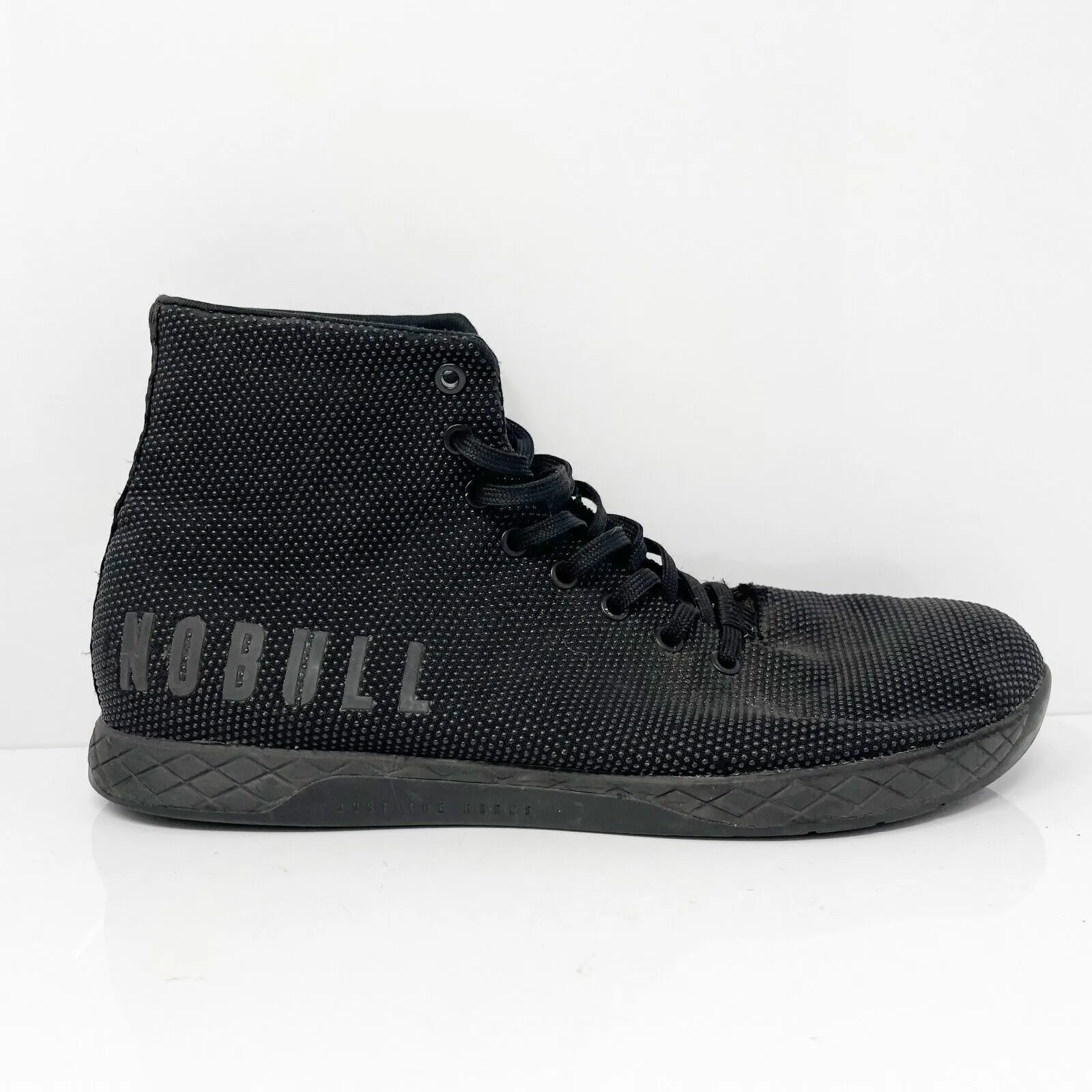 Nobull Unisex Trainer Black Casual Shoes Sneakers Size M 13 W 14.5