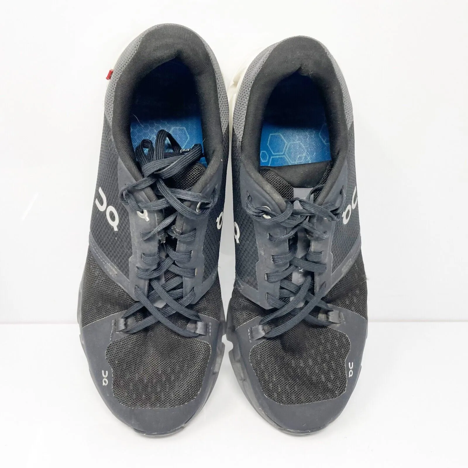 On Womens Cloudflyer 4 Black Running Shoes Sneakers Size 9.5