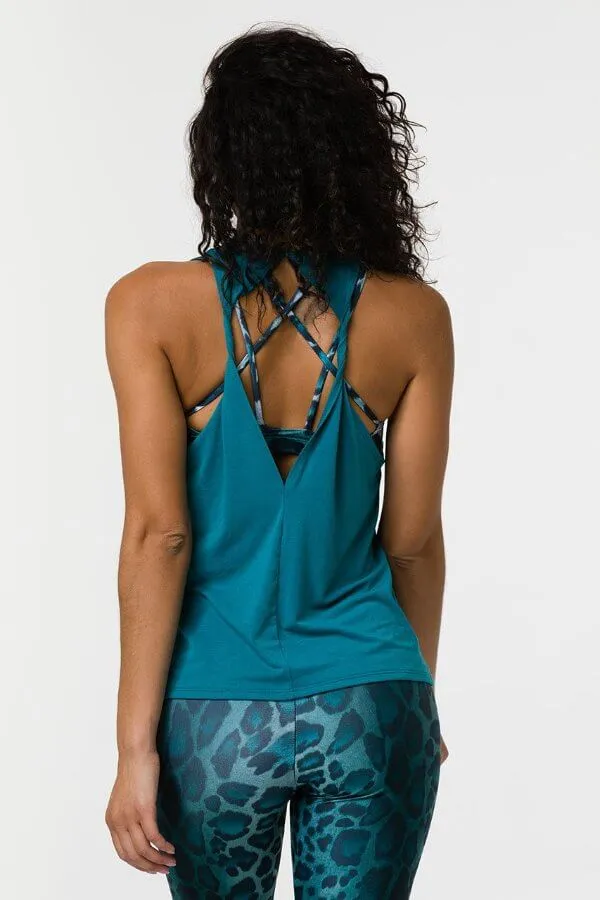 ONZIE // FLOW TANK - TEAL