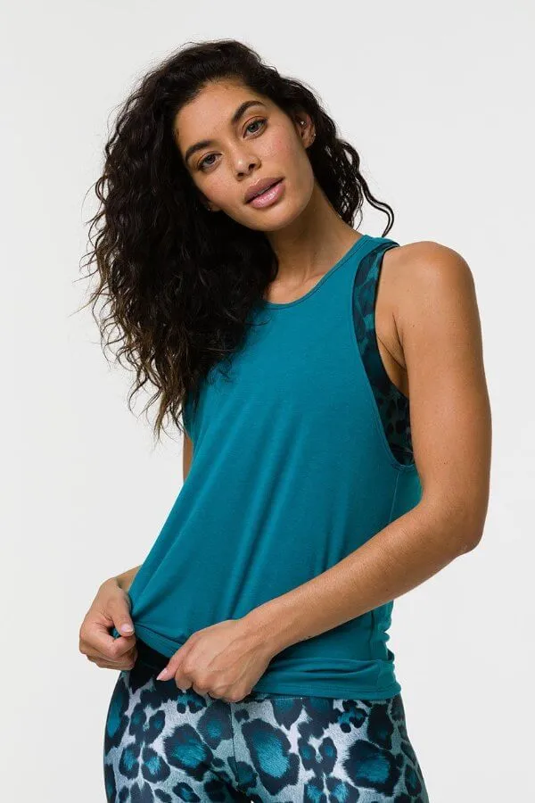 ONZIE // FLOW TANK - TEAL