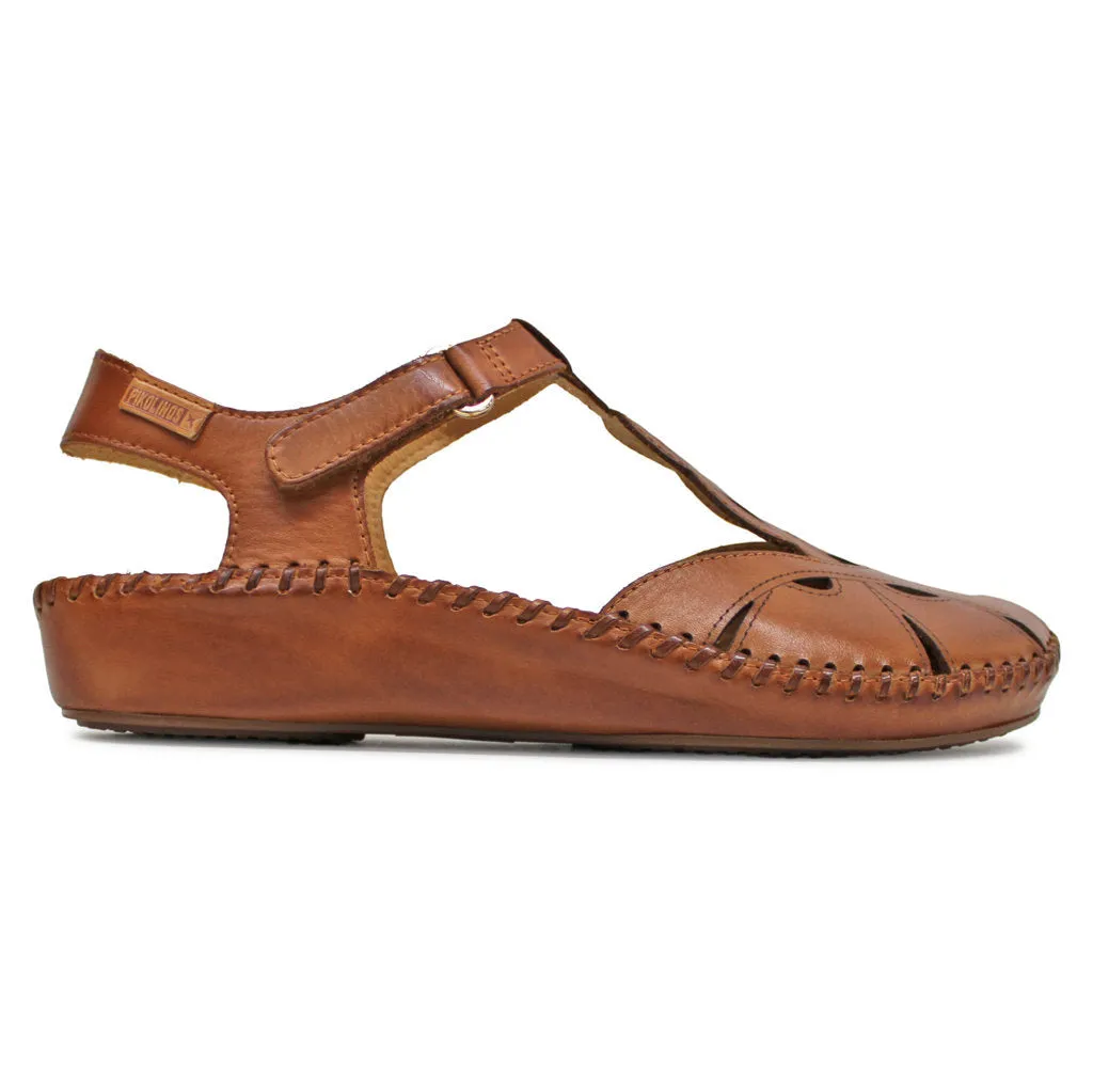 P. Vallarta Leather Women's Slingbacks Sandals