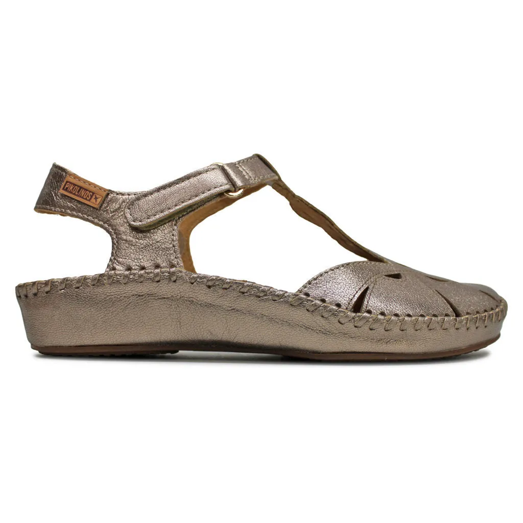 P. Vallarta Leather Women's Slingbacks Sandals