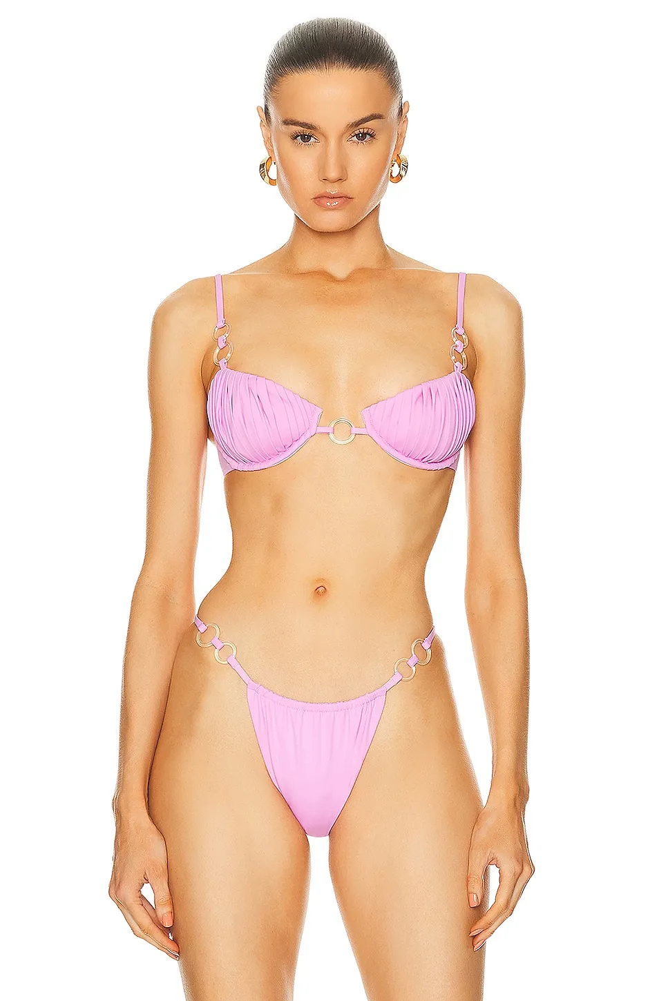 Palm Cha Cha Bikini Top -        