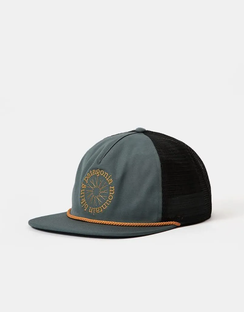 Patagonia Airfarer Cap - Spoke Stencil: Nouveau Green