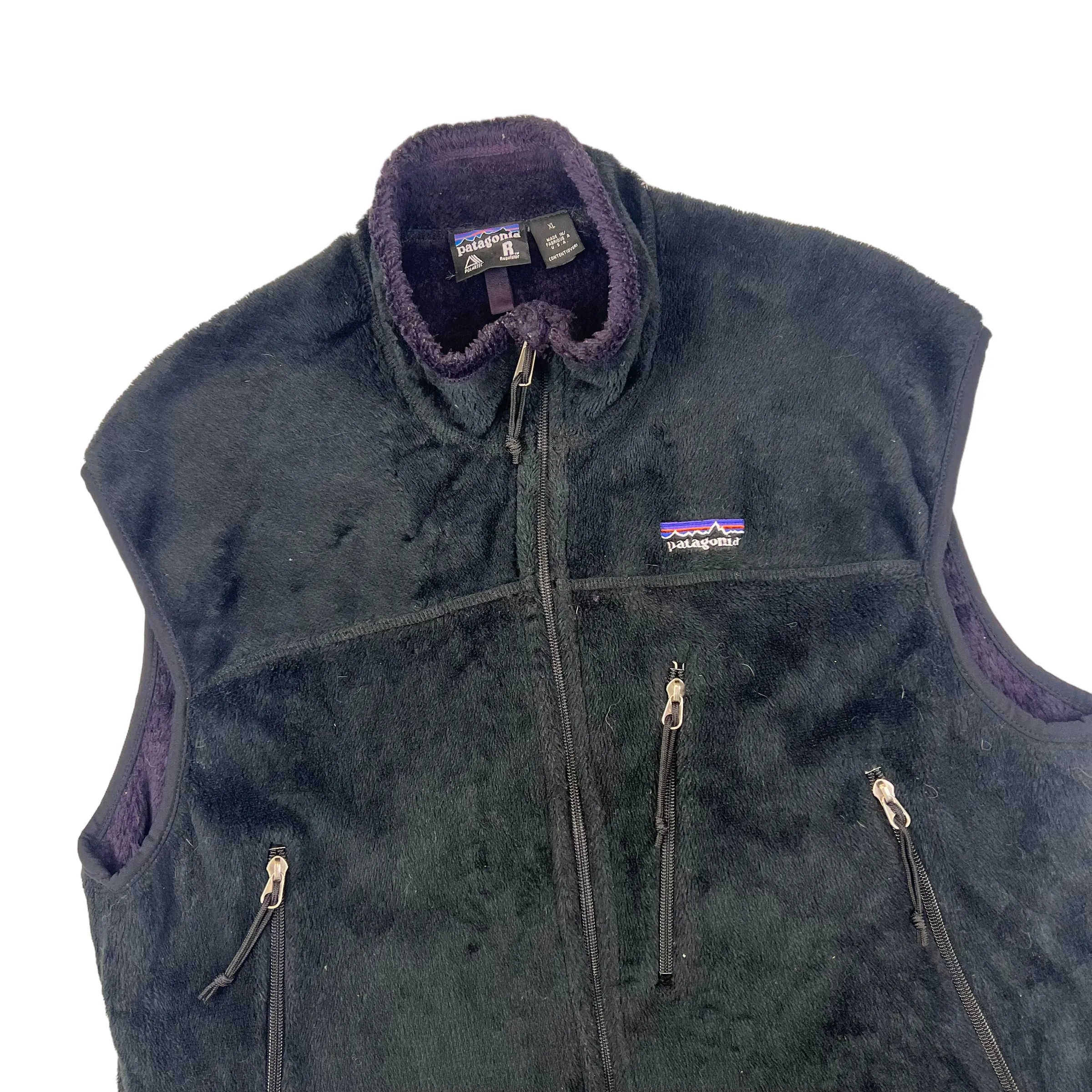 Patagonia Black Gilet Fleece