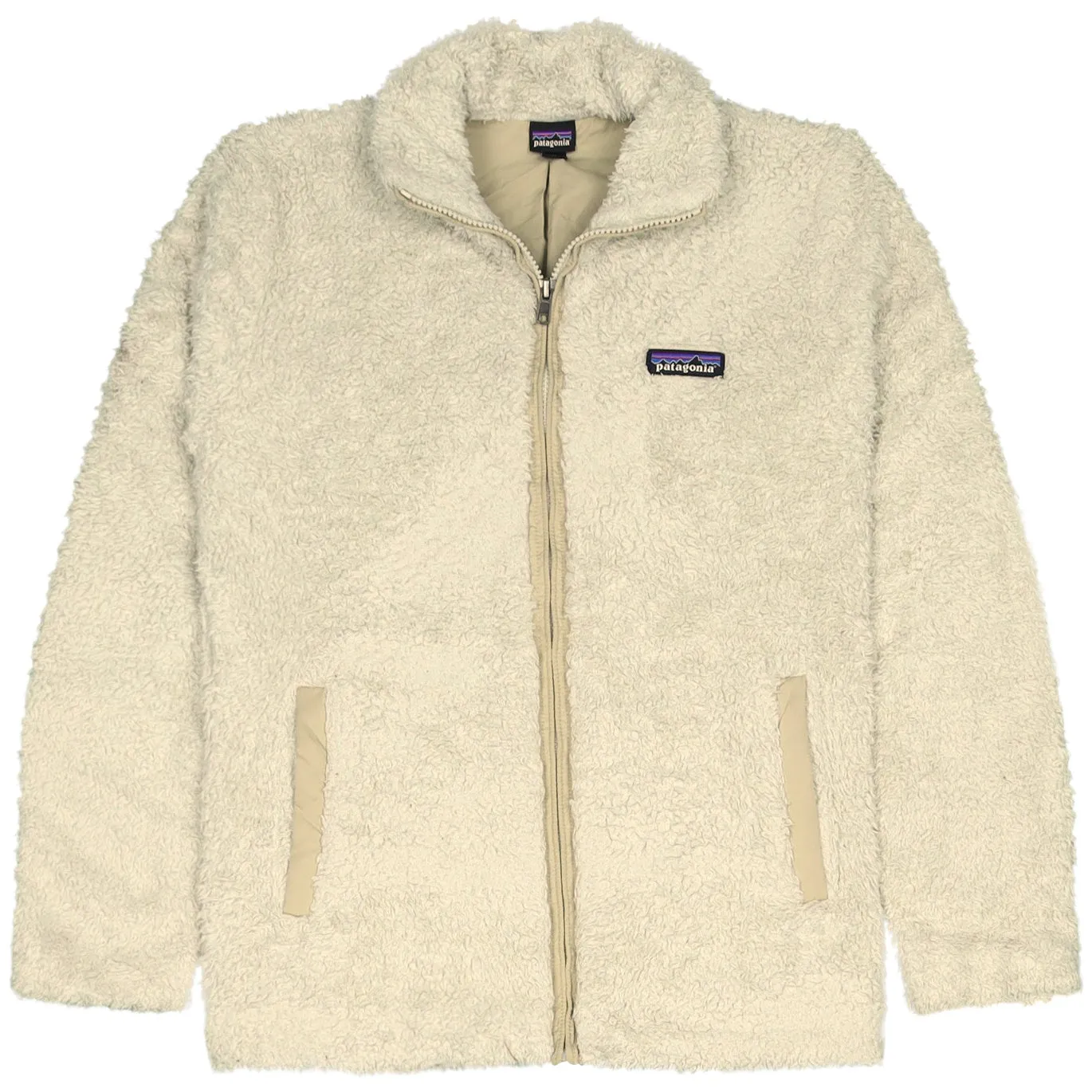 Patagonia Grey Furry Zip Up Fleece